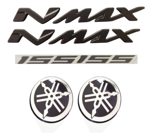 Kit Emblemas Letras Yamaha Nmax 155