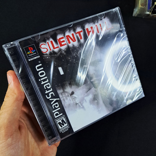 Silent Hill Prensado Ps1. Cd Mídia Prata Novo E Lacrado