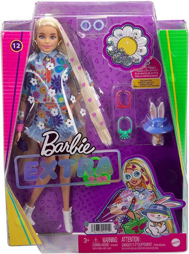 Muñeca Barbie Extra N°12 Mattel