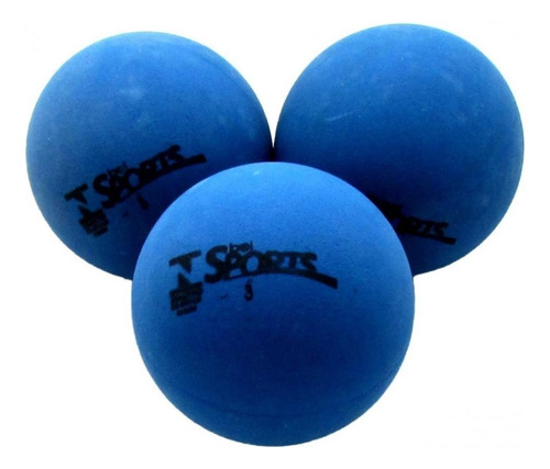 Kit Com 18 Bolinhas Para Frescobol De Borracha N°: 3