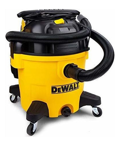 Dewalt Dxv10p 10 Galones Silencioso Poli Húmedo Húmedo Seco 