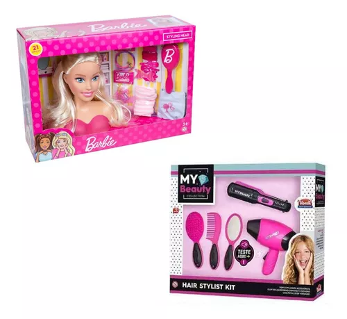 Conjunto Salão De Beleza Boneca Barbie Articulada Original