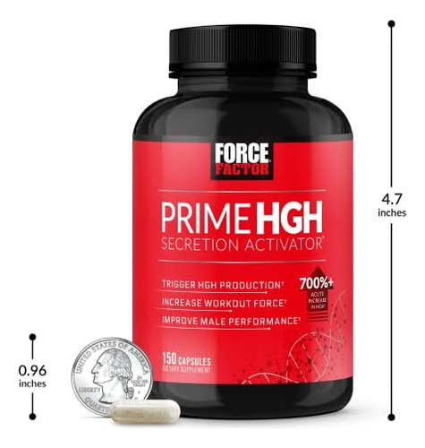 Suplemento Ativador De Secreção De Hgh Force Factor Prime P