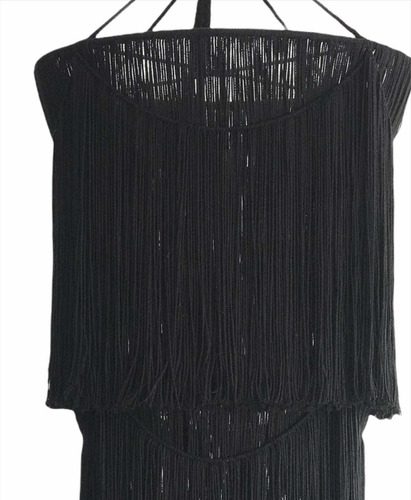 Imagen 2 de 3 de Lámpara Macramé Doble Fleco 60x1.20