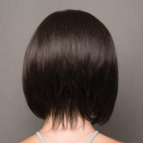 1 Pelo Corto Natural | Peluca Cabeza Onda Cabello Recto 2024