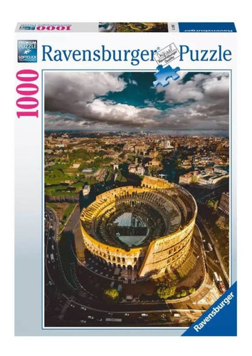 Rompecabezas Ravensburger Coliseo De Roma De 1000 Pzs