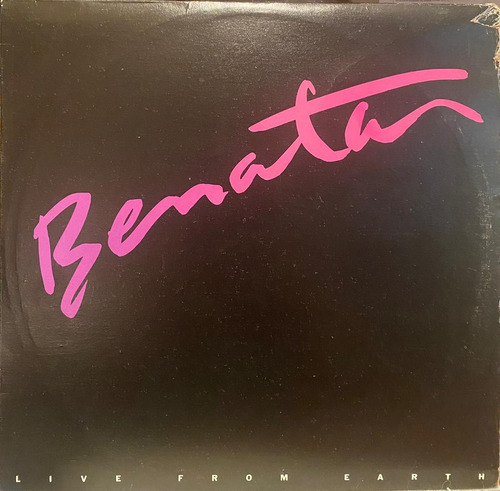 Disco Lp - Pat Benatar / Live From Earth. Album (1983)
