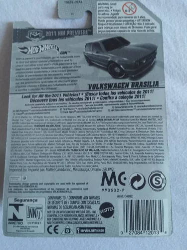 Carrinho hot wheels carros nacionais, Brasília azul e verde SP2, Maverick,  saveiro, fusca.e kombi primeira edição D40