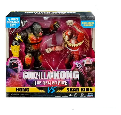 Set Godzilla Vs Kong The New Empire Kong Vs Skar King