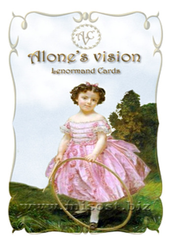 Lenormand Alones Vision Oraculo + Manual En Español Tarot