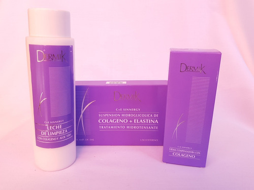 Kit Colágeno Antiedad Facial Dermik