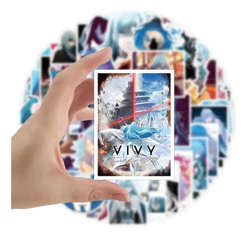Vivy: Fluorite Eyes Song - Conjunto De 50 Adesivos/calcomani