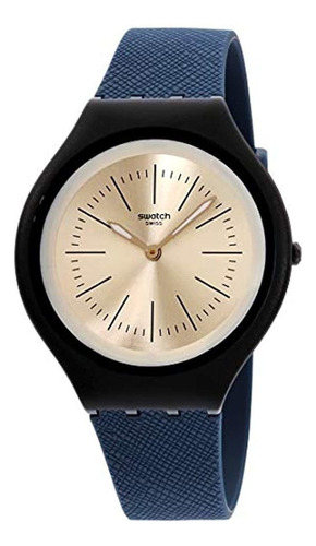 Swatch Skin Saphira Reloj De Silicona Para Hombre Esfera Pla