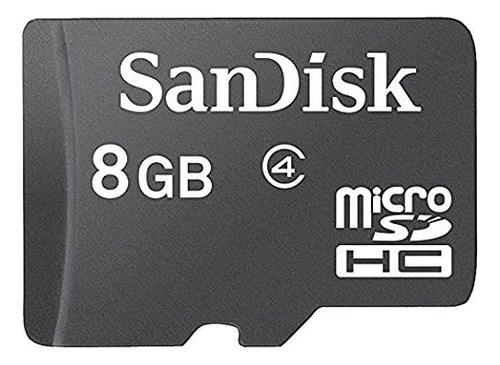 Tarjeta De Memoria Micro Sdhc De 8gb Sandisk Class 4