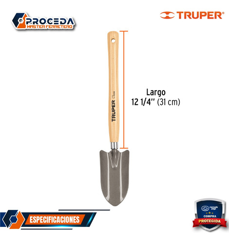 Cuchara Para Jardín, Mango De 15 , Trupe