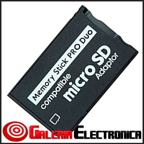 Adaptador Micro Sd A Memory Stick Pro Duo Psp Y Camaras Oem