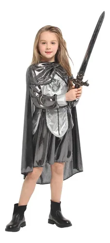 2024 Disfraz De Caballero Guerrero Cruzado Medieval For