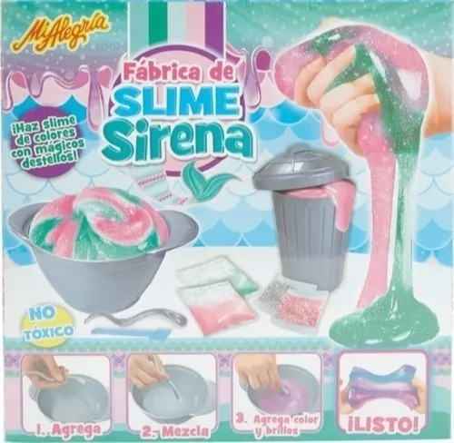 Fabrica De Slime Sirena, Juguetes Mi Alegría