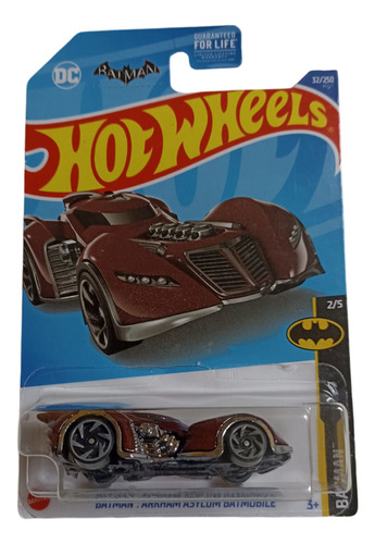 Hot Wheels Batman Arkham Asylum Batmobile 2022