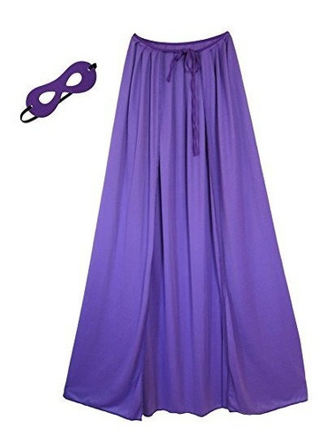 Accesorio Disfrace - Seasonstrading 39  Niño Morado Capa De 