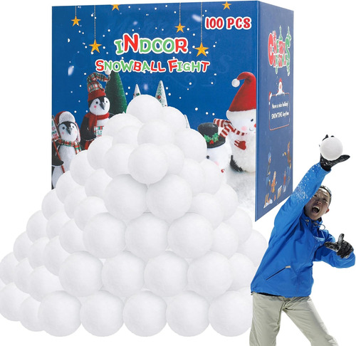 Homiar 100 Pcs Falsas De Nieve Falsas, Peluches De Nieve Art