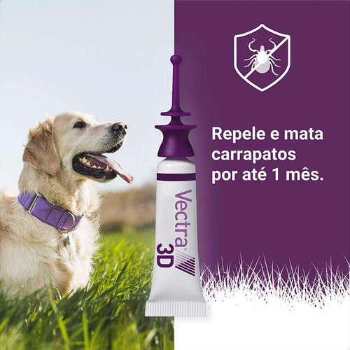Vectra 3d Antipulgas E Carrapatos Ceva Para Cães 10 A 25kg