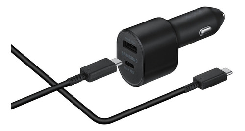 Super Cargador Duo Para Auto (45w + 15w) Samsung Original