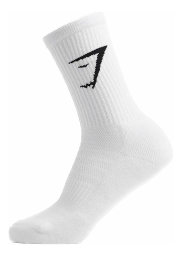 Gymshark Crew Socks - Calcetas 3 Pack Blancos