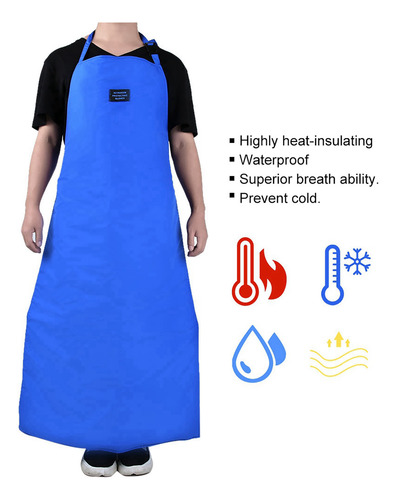 Cryo Apron Safety Nitrógeno Criogénico De Ultra Baja Tempera