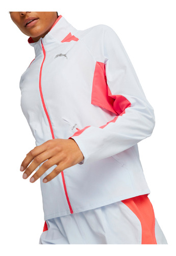 Campera Mujer Run Ultraweave Multicolor On Sports