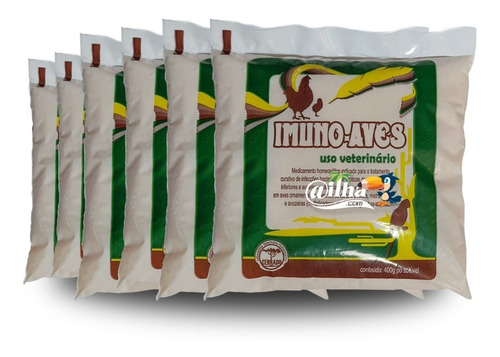 Imuno-aves: Tratar E Prevenir Infecções Em Aves (2,4kg)
