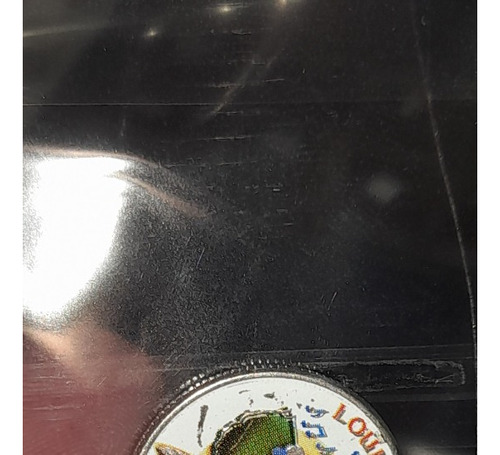 Moeda Comemorativa Louisiana 1812 Quarter Dolar
