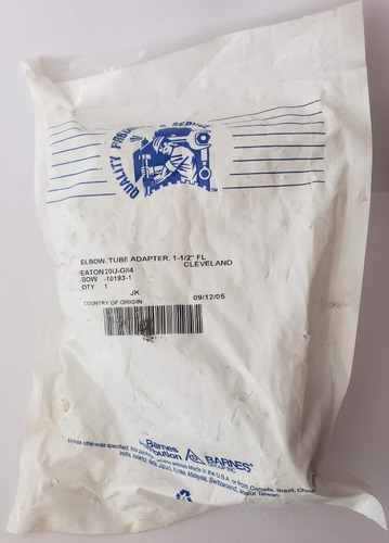 Conexión Hidraulica Manguera Eaton 20u-g84 20ug84