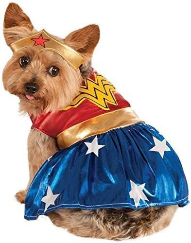 Disfraz De Dc Comics Wonder Woman Para Mascota