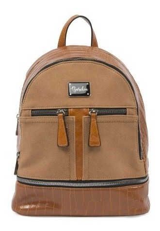 Mochila Combinada Con Croco. Envios En El Día