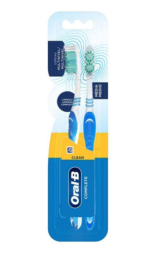 Cepillo Dental Oral B Complete Limpieza Profunda 2x1