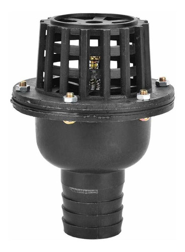 Pump Foot Valve Check Pvc Well Black For Fluid Maquina 2in