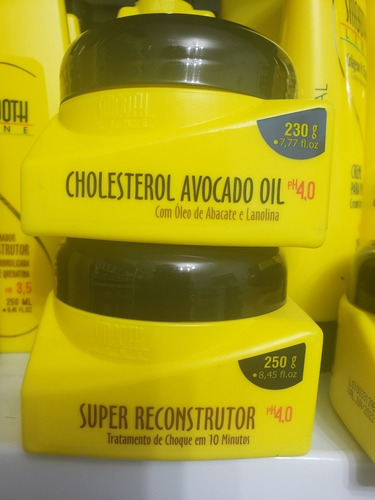 Super Reconstr Smooth Line 250gr + Cholesterol Avocado 230gr