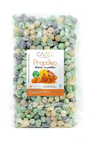Perlas Mixtas De Própoleo Y Clorofila Oaxaca Natural 500g