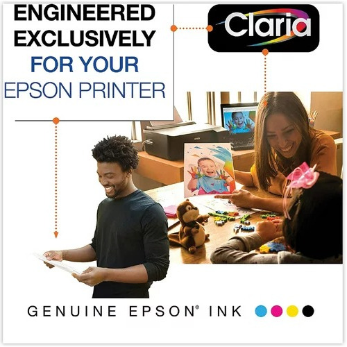 Epson T232 Claria Tinta Genuina Pack Tinta Negra Xl Y Color
