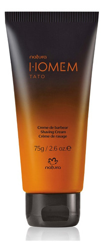 Crema De Barbear Homem Tato Natura 75g