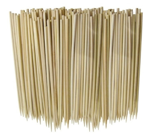 Brochetas Bambú 15 Cm / 500 Un.