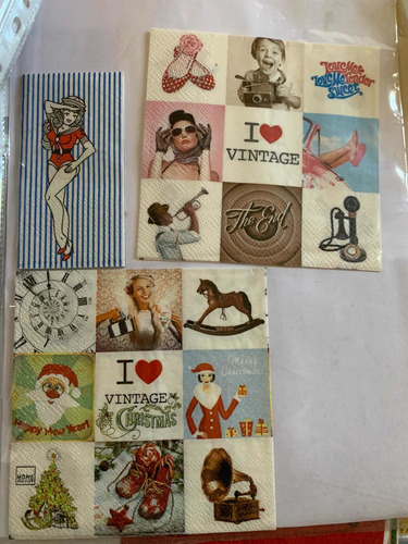 Imagen 2 de 5 de Se Vende Colección De Servilletas