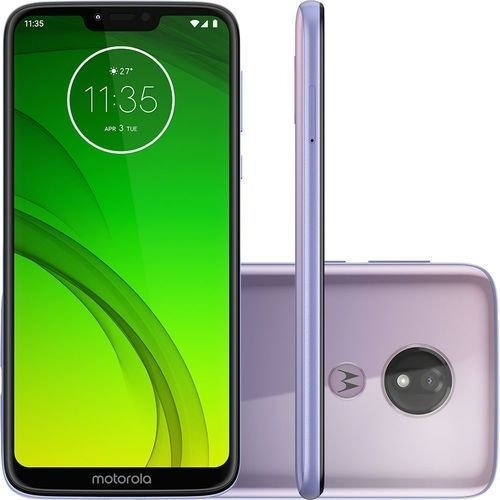 Motorola Moto G7 Power 64gb - Lilac- Produto Usado!