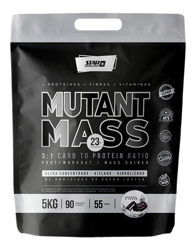 Mutant Mass Star Nutrition 5kg - Ganador Masa Muscular 