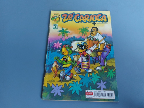Antigo Gibi Zé Carioca Nº 2251 Editora Abril Disney 2004 (Usado)