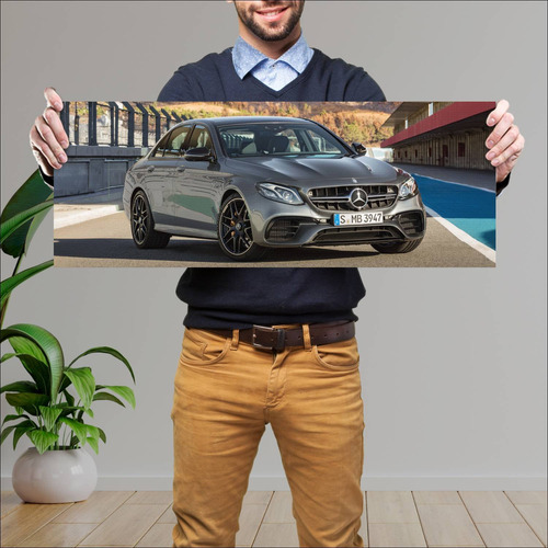 Cuadro 30x80cm Auto 2017 Mercedes Amg E 63 S 583 768