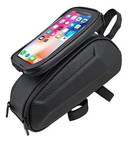 Bolso Alforja Porta Celular Estuche Impermeable De Bicicleta