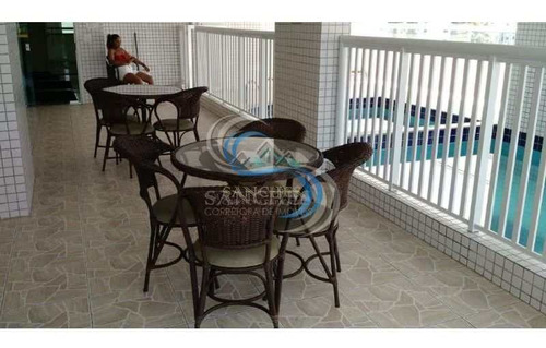 Imagem 7 de 30 de Apartamento 2 Dormitórios Sendo 1 Suíte- Praia Grande Vila Tupi - V1002