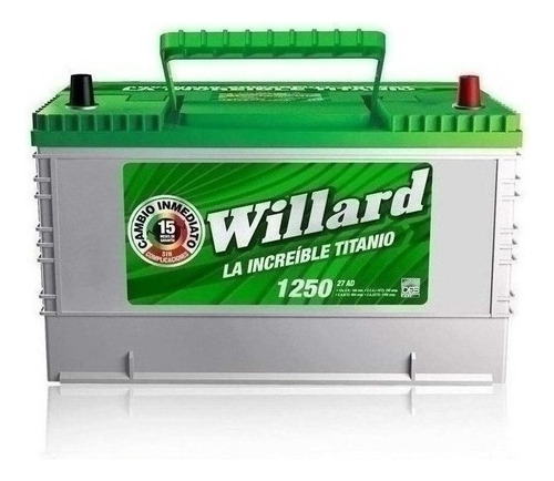 Bateria Willard Titanio 27ad-1250 Toyota D 3.0 Diesel